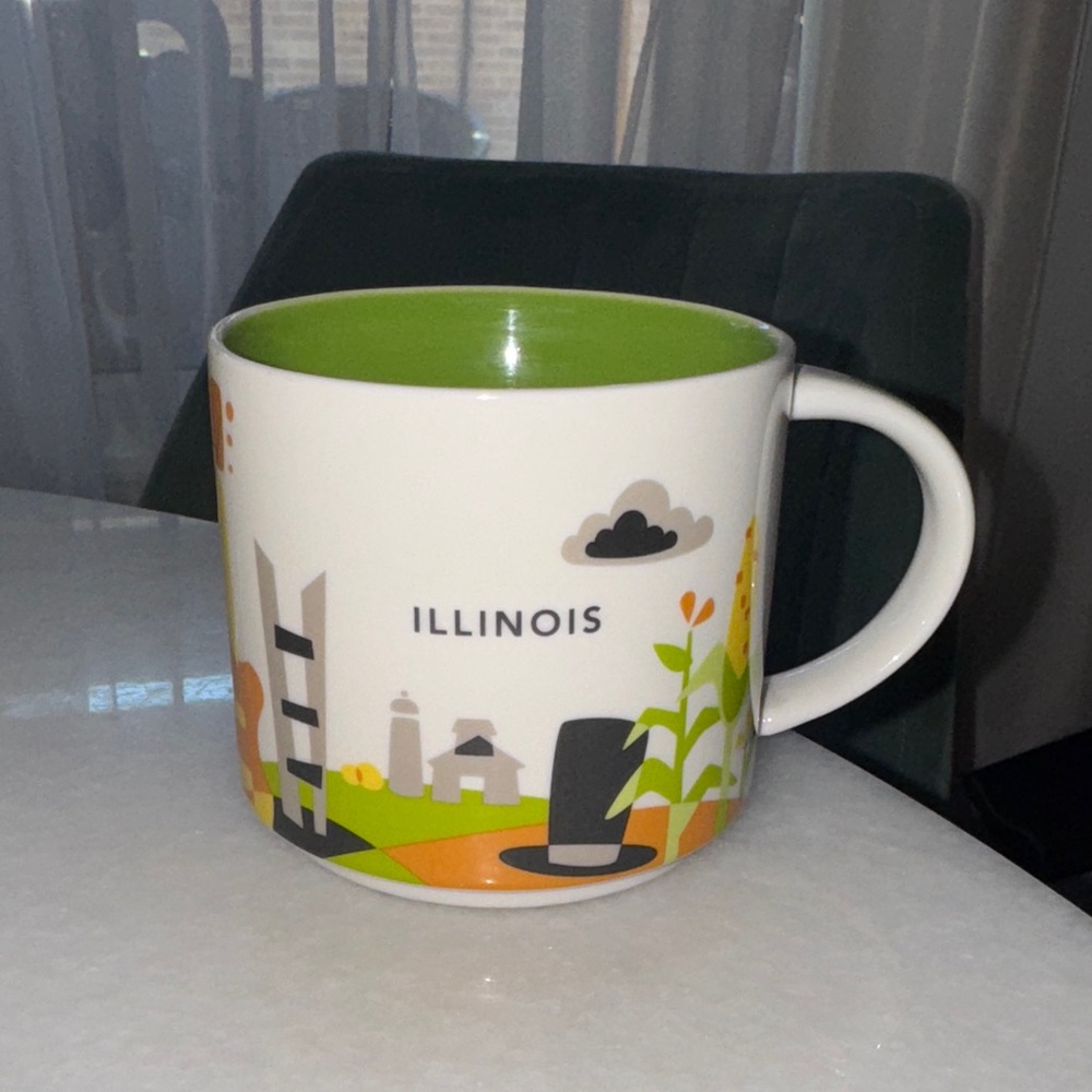 Starbucks Illinois You Are Here Mug